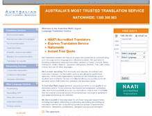 Tablet Screenshot of amls.com.au